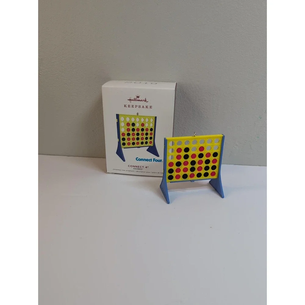 Hallmark Keepsake Hasbro Connect 4 Four‎ Ornament 2019